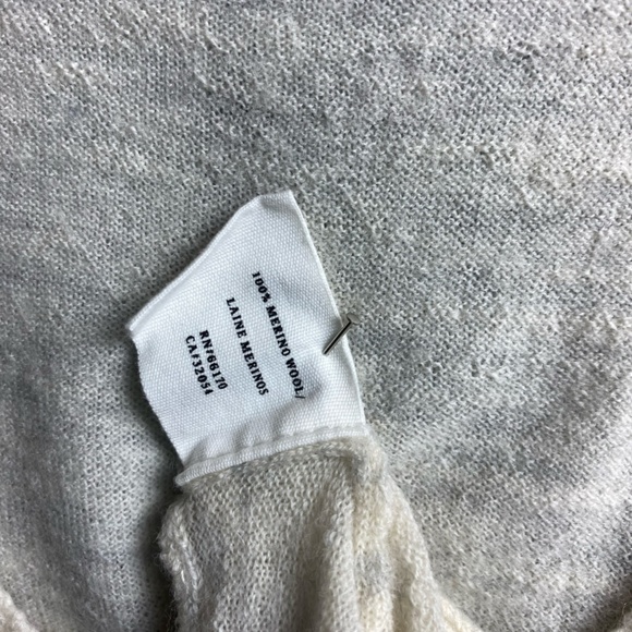 Sparrow Heather Oatmeal 100% Merino wool sweater. - Picture 14 of 14